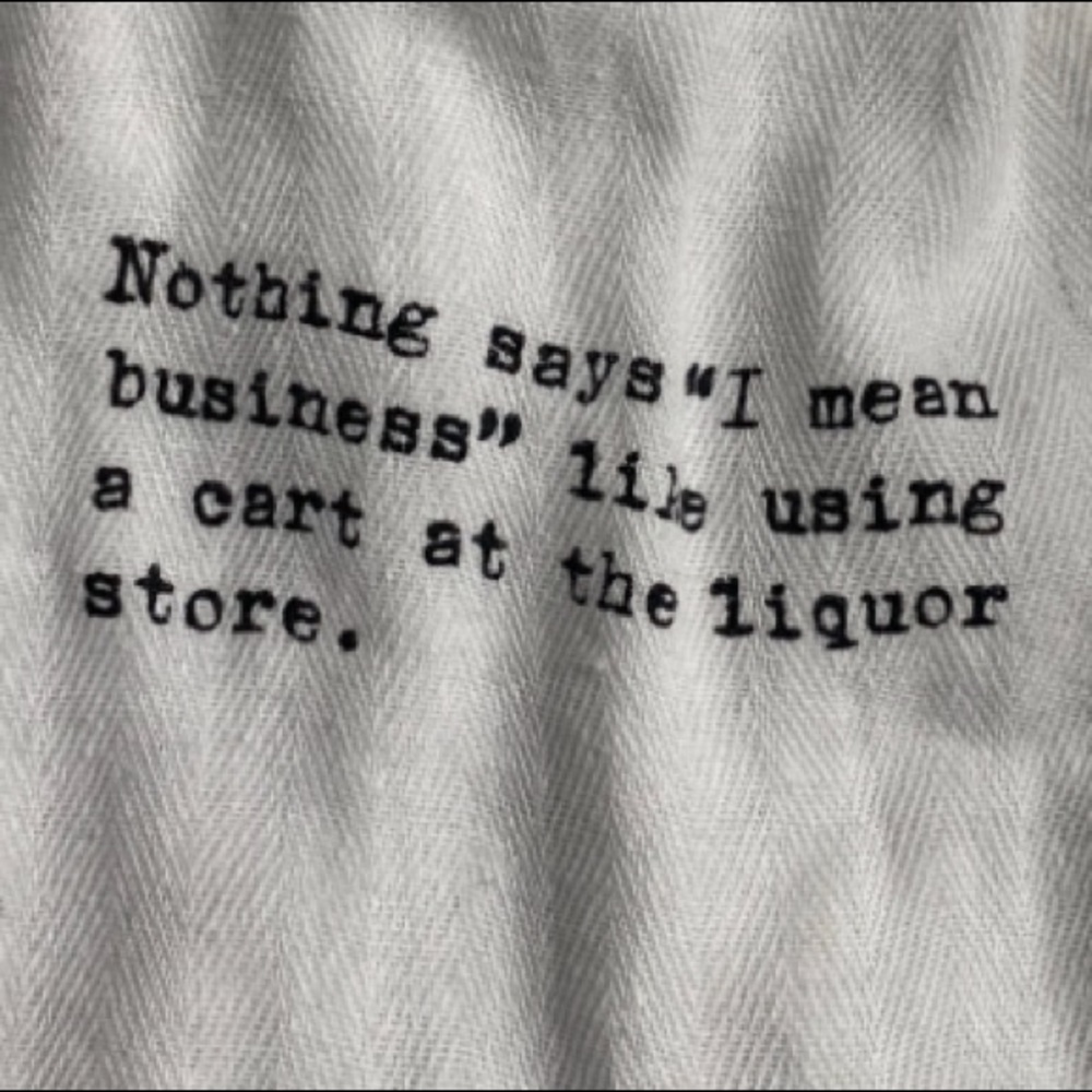 Funny alcohol dish towel - Picture 2 of 3